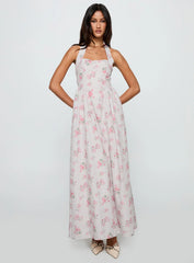 Sunfields Halter Maxi Dress Multi