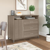 Novrla Somerset Tall Sideboard Buffet Cabinet