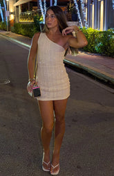 Slay Mode Mini Dress Soft Lemon