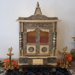 Novrla 19 Inches Wooden Temple (Mandir)