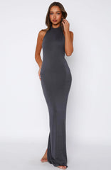 Made For You Maxi Dress Steel