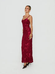 Jacalyn Maxi Dress Red