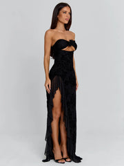 JULIAN MAXI DRESS BLACK