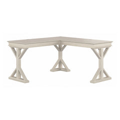 Novrla Homestead 60W Farmhouse L Shaped Desk