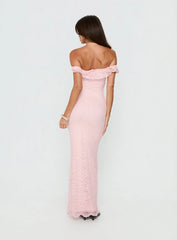 Anabeila Strapless Maxi Dress Pink