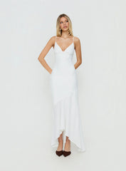 Makaia Balconette Maxi Dress White