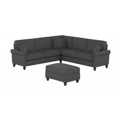 Novrla Coventry 99W L Shaped Sectional Couch with Ottoman