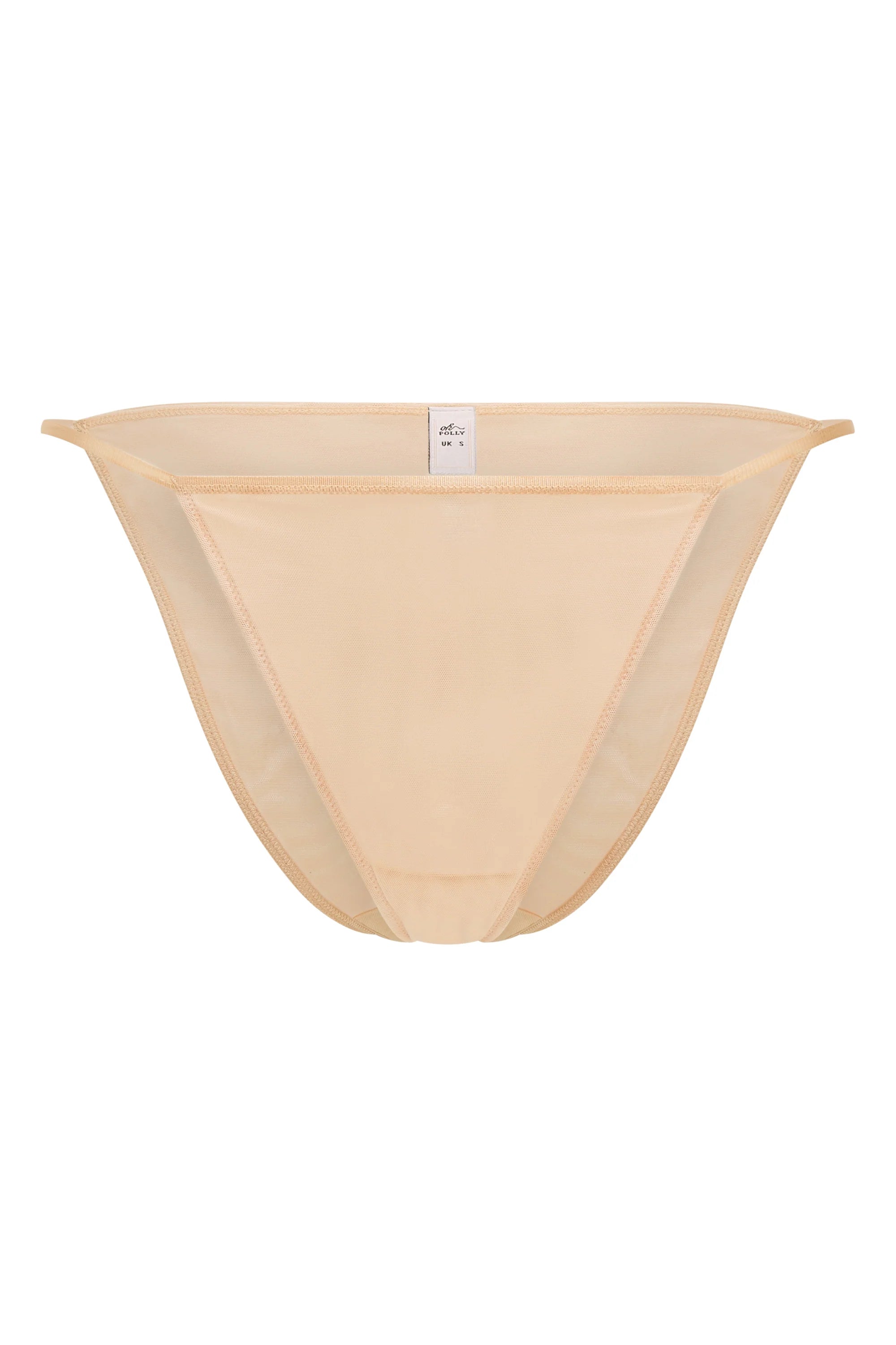 Soft Mesh String Bikini in Beige – Novrla
