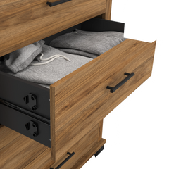 Novrla Somerset 6 Drawer Dresser and Nightstand Set