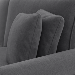 Novrla Coventry 99W L Shaped Sectional Couch with Ottoman